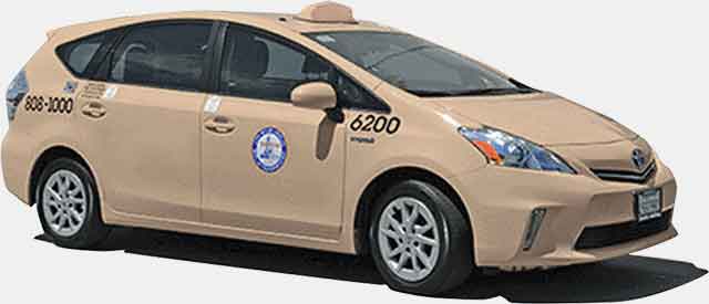 Image of City of LA Permitted Taxicab